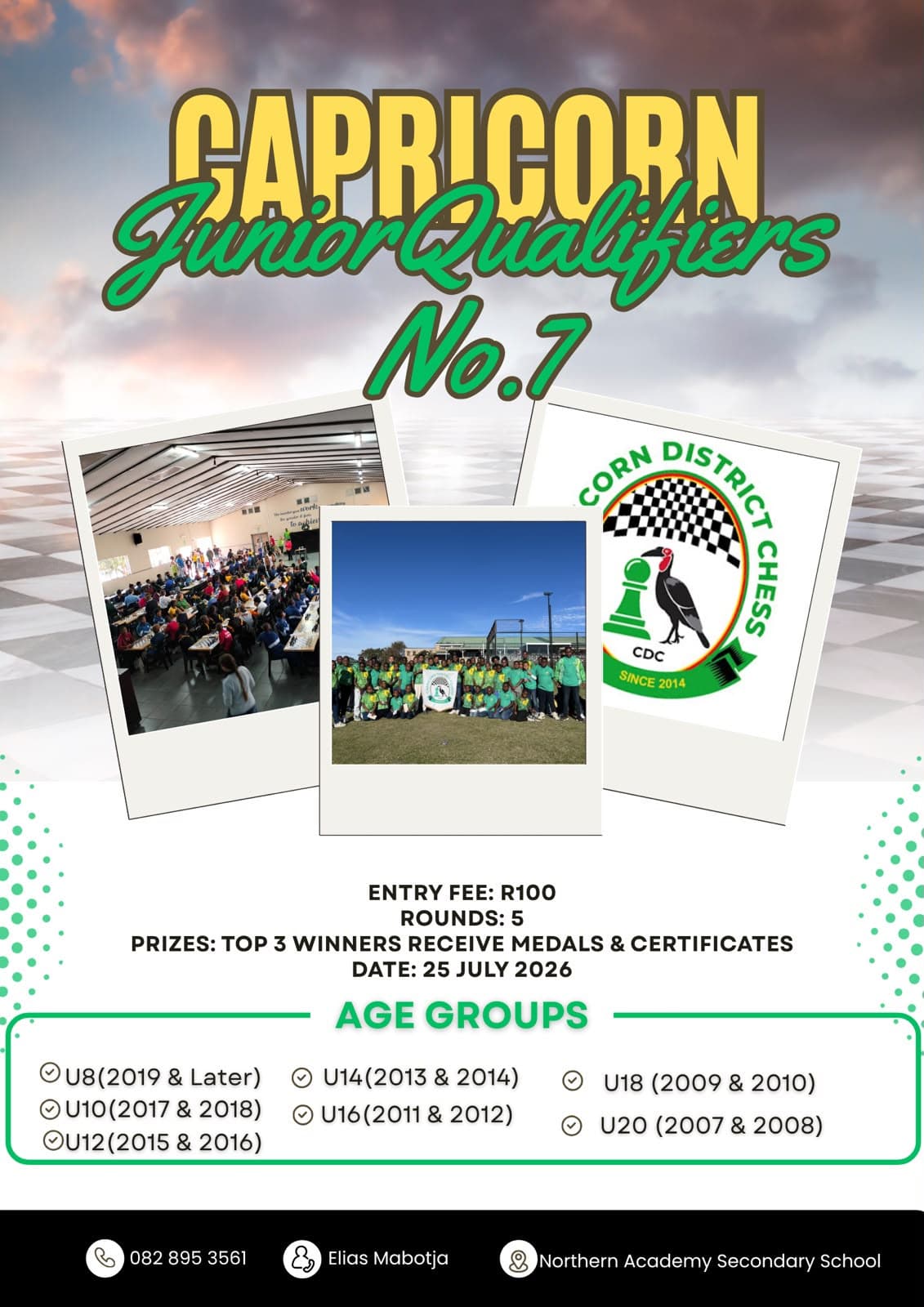 Capricorn Junior Qualifiers No.7 poster