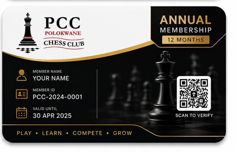 Yearly membership membership card